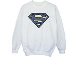Dc Comics - Felpa Per Ragazzi BI33026 (128) (Bianco)