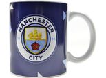 Manchester City Fc - Tazza Da Caffè Con Sfumatura Di Colore BS3952 (Taglia Unica) (Blu/Bianco)