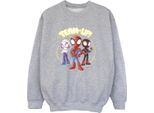 Marvel - Felpa "Spidey E I Suoi Fantastici Amici"" Per Ragazzi BI33418 (104) (Grau)"