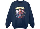 Marvel - Felpa "Spidey E I Suoi Fantastici Amici"" Per Ragazzi BI33418 (116) (Marineblau)"