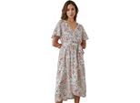 Principles - Abito A Portafoglio Da Donna Svasato DH6641 (38 It) (Rosa)