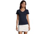 Sols - T-Shirt "Imperial"" Con Scollo A V Da Donna PC5447 (M) (Blu Scuro)"