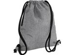 Bagbase - Borsa Da Palestra "Icon"" PC5456 (Taglia Unica) (Grigio Screziato/Nero)"