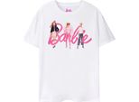 Barbie - Maglietta Logo Da Donna NS7612 (M) (Bianco)