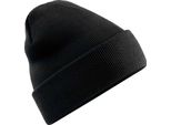Beechfield - Berretto "Original"" Con Polsino Per Uomo/Donna Unisex PC5619 (Taglia Unica) (Nero)"