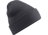 Beechfield - Berretto "Original"" Con Polsino Per Uomo/Donna Unisex PC5619 (Taglia Unica) (Grigio Grafite)"