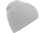 Beechfield - Berretto A Maglia Fine Per Uomo/Donna Unisex PC5544 (Taglia Unica) (Grigio Chiaro)