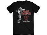 Iron Maiden - Maglietta "Beast Over Hammersmith World Tour 82"" Per Uomo/Donna Unisex RO10013 (Xl) (Nero)"