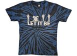 The Beatles - Maglietta "Let It Be"" Batik Per Uomo/Donna Unisex RO9938 (Xl) (Nero)"