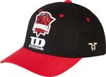 Tokyo Time - Cappellino Da Baseball "Vitoria Gasteiz"" Per Uomo/Donna Unisex RO9902 (Taglia Unica) (Nero/Rosso)"