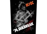 Ac/Dc - Toppa "74 Jailbreak"" RO9954 (Taglia Unica) (Nero/Bianco/Arancione)"