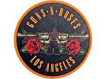 Guns N Roses - Toppa Da Stirare "Los Angeles"" RO9906 (Taglia Unica) (Nero/Arancione/Rosso)"