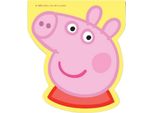 Peppa Pig - Taccuino, Mini Confezione Da 4 SG28536 (Taglia Unica) (Rosa/Giallo/Rosso)