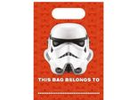 Star Wars - Sacchetto Regalo - Confezione Da 16 SG28439 (Taglia Unica) (Rosso/Bianco)