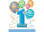 Unique Party - Sacchetti Per Feste Con Palloncini Confezione Da 8 SG28270 (Taglia Unica) (Colorati)