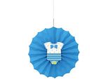 Unique Party - Decorazione, Baby Shower SG15018 (Taglia Unica) (Blu)