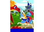"Principe Medievale"" Cavaliere Drago Party Bags 8-Pack SG28653 (Taglia Unica) (Colorato)"