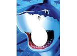 Creative Party - Squalo - Bandiera "Splash"" - Carta SG31427 (Taglia Unica) (Blu/Bianco)"