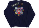 Disney - Felpa "Coco Remember Me"" Da Donna BI3457 (Xxl) (Blu Navy)"