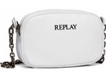 Replay Borsa A Tracolla Crossbody Bag Optical White Bianco