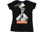 Disney - Maglietta "The Muppets Beaker Terrified"" Da Donna BI35187 (M) (Nero)"