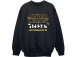 Star Wars - Felpa "Force"" Da Ragazzo BI35335 (152-158) (Nero)"