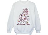 Disney - Felpa "Lady E Il Vagabondo"" Per Bambino BI22402 (128) (Bianco)"