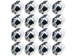 16X Dadi Ruota Aperti M12X1,5 Cono Zincato SW19 Per Opel Kia Mazda Hyundai
