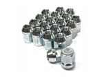 16X Dadi Ruota Dado M12X1,5 Cono Chiuso Zincato SW21 Per Ford Mazda