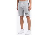 Pantaloncini Normali Passform Scarvell Marl Grigio/Nero/Bianco M Lonsdale