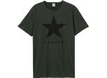 Amplified - Maglietta "Black Star"" Per Uomo/Donna Unisex GD1294 (3XL) (Charcoal)"