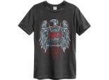 Amplified - Maglietta "Metal Eagle"" Per Uomo/Donna Unisex GD1290 (M) (Charcoal)"