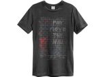 Amplified - Maglietta "The Wall"" Per Uomo/Donna Unisex GD1288 (Xxl) (Charcoal)"