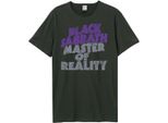 Amplified - Maglietta "Master Of Reality"" Per Uomo/Donna Unisex GD1333 (Xxl) (Charcoal)"