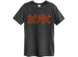 Amplified - Maglietta Logo Per Uomo/Donna Unisex GD1316 (3XL) (Charcoal)