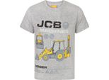 Jcb - Maglietta Per Bambini NS7641 (158-164) (Grigio Screziato)