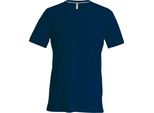 Kariban - T-Shirt Girocollo Da Uomo PC5715 (Xl) (Blu Marino)