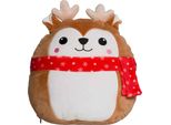 Mumbles - Peluche Natalizio "Squidgy"", Cervo Rosso PC5514 (Taglia Unica) (Marrone Medio)"