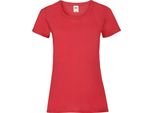 Fruit Of The Loom - Maglietta Da Donna PC5766 (Xxl) (Rosso)