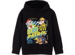 Paw Patrol - Maglia Con Cappuccio "Team"" Per Bambini NS7624 (104) (Nero)"
