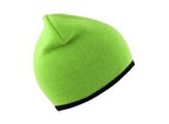 Result - Berretto Reversibile Per Uomo/Donna Unisex PC5837 (Taglia Unica) (Lime/Nero)