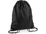 Bagbase - Borsa Da Ginnastica "Premium"" PC5771 (Taglia Unica) (Nero)"