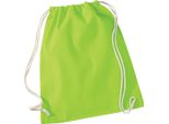 Westford Mill - Borsa Da Ginnastica, Cotone PC5783 (Taglia Unica) (Lime)