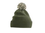 Beechfield - Berretto Da Uomo/Donna Unisex PC5718 (Taglia Unica) (Verde Oliva/Malva)