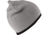 Result - Berretto Reversibile Da Uomo/Donna Unisex PC5837 (Taglia Unica) (Grigio/Nero)