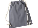 Westford Mill - Borsa Da Ginnastica, Cotone PC5783 (Taglia Unica) (Grafite)