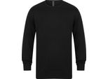 Henbury - Felpa Girocollo Da Uomo PC5863 (3XL) (Nero)