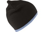 Result - Berretto Reversibile Uomo/Donna Unisex PC5837 (Taglia Unica) (Nero/Blu)