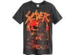 Amplified - Maglietta "War Skull"" Per Uomo/Donna Unisex GD1580 (M) (Charcoal)"