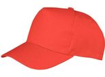 Result - Cappellino Da Baseball "Boston"" PC5947 (Taglia Unica) (Rosso)"